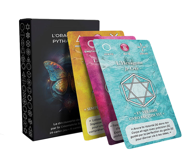 L'Oracle de Pythagore — jeu de cartes physique